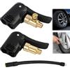 Wvxilyr 2 Pezzi Connettore Valvola Pneumatica Universale in Ottone, Ugello Gonfiabile per Pneumatici Auto, Moto e Bici, Adattatore a Sgancio Rapido per Gonfiaggio Senza Perdite d'Aria
