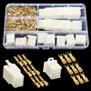 YIXISI 160 Pezzi 2.8mm Kit di Connettori Elettrici per Auto, 9 Pin Kit Connettore e Terminali da Crimpare, Connettori per Cavi Elettrici per Automobili, per Auto e Moto
