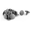 A ABSOPRO Clip Rivetti 6.5x5mm Fermaglio per Pannelli di Finitura Grigio per Auto (Confezione da 20)