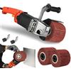 Aisny Levigatrice a Spazzola, Levigatrice a Rullo 1400W 220V con Rulli Satinat 3000 Giri/Min per Rulli Lucidanti Ø 100-120 mm Levigatricen a Spazzola Levigatricen a Rullo Elettrica