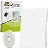 EverChoice Zanzariera per Finestre | 130x160 cm | bianco | 1 pezzo | poliestere | Protezione dagli insetti senza forare | Zanzariera con nastro adesivo | Zanzariera tagliabile | Zanzariera per zanzare