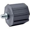 IWOFER Calotta ottagonale da 60 mm per tapparella avvolgitore (Calotta interna in PVC)