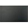 Bernstein Soffione doccia rettangolare DPG2051-50x30cm - nero opaco