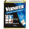AREXONS - VERNIFER Vernice Grigio Artic Chiaro Satinato, 750ml, Smalto e Fondo Antiruggine, Adatta per Interni ed Esterni