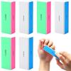 TNSLAND 6 Lima per Unghie Blocchi per Lucidare Unghie, Buffer Unghie Blocco per Unghie Lima Unghie, 4 Livelli, Nail File Rimuove I Bordi E Crea Istantaneamente una Lima Professionale Lucida