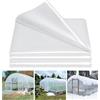 Garvee Copertura Serre Trasparente Anti-UV e Impermeabile - Telo plastica polietilene Resistente, Isolamento e Protezione Polvere - Durata 2 Anni - Ideale per Agricoltura e orto - Misura 8x15,Tre