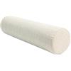 YHXAIQ Cuscino Cilindrico Lungo, Forma Rotonda Lunga Morbida Confortevole Tessuto di Lino, per Testa Schiena Gambe e Yoga, Cuscino Tubolare Letto Divano(Beige,20 x 90 cm)