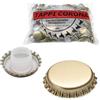 Crisalide® Tappi Corona 29 mm con Bidule Alto - Confezione 100 Pezzi - Chiusura Ermetica per Bottiglie Birra, Vino e Bibite Gassate - Compatibili con Tappatrici Manuali e a Colonna