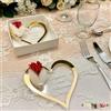 giftupstore Bomboniere matrimonio, bomboniere battesimo,40 pezzi oro acrilico Magnete da Frigorifero comunione cresima compleanno