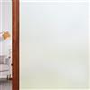 LIUNADM Pellicola Vetri Finestre 100 x 200 cm Autoadesive Anti-Uv Elettrostatica Opaca Decorativa Autoadesiva, Pellicola per Vetri per Ufficio Bagno da Letto, Opaco puro