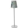 Hervit 30418 LAMPADA LED STELO BOTANIC DIA.7XH27CM DIMMERABILE, BATTERIA RICARICABILE C/CAVO USB S.R.