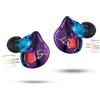 KZ Cuffie ZST Cuffie KZ Auricolari ZST con microfono Auricolari;