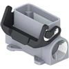 I.L.M.E. Alloggiamento base ILME misura 49.16 alluminio 1 staffa 1xM25