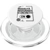 Insegnate Uncinetto Scritta Insegnante Uncinetto Divertente Modalità PopSockets PopGrip per MagSafe