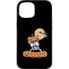 Funny Halloween Shirts Scary Gifts Women Custodia per iPhone 15 Dabbing Scheletro Skull Rib Cage Dab Dance Divertente Halloween