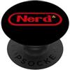 8bit classic retro childhood games nerd NERD classici giochi per console d'infanzia retrò a 8 bit PopSockets PopGrip Adesivo