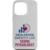 Insightful School Psychology Vibes Graph Custodia per iPhone 13 Pro School Psychologist Data Driven Empathy Led Behavioral Brain