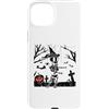 Funny Halloween Shirts Scary Gifts Women Custodia per iPhone 15 Plus Dabbing Scheletro Skull Rib Cage Dab Dance Divertente Halloween