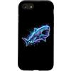Squalo Bocca Grande Squalo Filtro Oceano Custodia per iPhone SE (2020) / 7/8 Squalo Bocca Grande Colorato