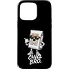 Gamer Coole Sprüche Lustiges Fun Shirt C Custodia per iPhone 15 Pro Max Chill Bro Cooler - Sacco per aspirapolvere con occhiali da sole e scritta Gamer