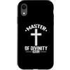 profession academic degree university ca Custodia per iPhone XR Maestro della Divinità (M.Div.)