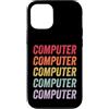 Computer Apparel Custodia per iPhone 12/12 Pro Computer