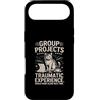 Student College Cat Humor Group Projects Custodia per iPhone Air Gruppo Progetti Esperienza Traumatica Umorismo gatto