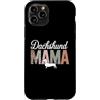 Dachshund Mama Pet Apparel Custodia per iPhone 11 Pro Design con stampa leopardata bassotto mamma amante dei cani