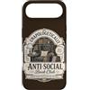 Goth Book Club Apparel Custodia per iPhone Air Book Club Reading Amante Bookworm Biblioteca introversa