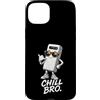 Gamer Coole Sprüche Lustiges Fun Shirt C Custodia per iPhone 15 Plus Chill Bro Cooler Powerbank Occhiali da sole con scritta divertente Gamer