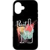 KAEDAM Gifts: Hobbies Custodia per iPhone 16 Paint and Sip - Decorazione artistica su tela, motivo: vino