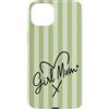 Animal Print Cute And Fun Custodia per iPhone 15 Plus Matcha Fiocco Verde Carino Ragazza Mamma