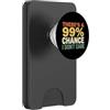 Funny Saying & Funny Designs There's a 99% Chance I Don't Care Retro Funny Daying Novità PopSockets PopWallet per MagSafe