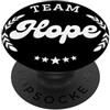 Team Hope Person Family Name Funny Squadra Hope Nome Della Persona Divertente PopSockets PopGrip Adesivo