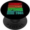 Lustige Geburtstagssprüche zum 25. 25° compleanno Leggendario dal settembre 2001 B-day PopSockets PopGrip Adesivo