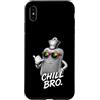 Gamer Coole Sprüche Lustiges Fun Shirt C Custodia per iPhone XS Max Chill Bro Cooler - Bottiglia da letto con occhiali da sole, con scritta divertente