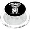 Pregnant Lady Shirts & Apparel Aspettando mamma Koala -Fied Momma Divertente Gravidanza PopSockets PopGrip per MagSafe