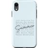 Fun Beach & Vacation Apparel HHWCo. Custodia per iPhone XR Estate Estetica Spiaggia Vacanze Vibes Sunshine