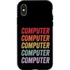 Computer Apparel Custodia per iPhone X/XS Computer