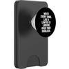 Witty Professional Office Humor scrivi ogni email come se un avvocato stia guardando il tuo PopSockets PopWallet per MagSafe