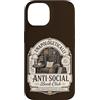 Goth Book Club Apparel Custodia per iPhone 14 Book Club Reading Amante Bookworm Biblioteca introversa