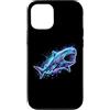 Squalo Bocca Grande Squalo Filtro Oceano Custodia per iPhone 12/12 Pro Squalo Bocca Grande Colorato
