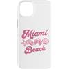 Miami Beach Florida Surfing Surf Ocean V Custodia per iPhone 14 Plus Miami Spiaggia