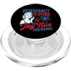 Awesome Patriotic Merch La democrazia sta morendo ma Hey Nice Fireworks - 4 luglio PopSockets PopGrip per MagSafe