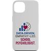 Insightful School Psychology Vibes Graph Custodia per iPhone 13 School Psychologist Data Driven Empathy Led Behavioral Brain