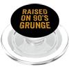 Static Noise Revival Raised On 90s Grunge Vintage Alternative Rock Design PopSockets PopGrip per MagSafe