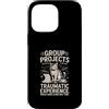 Student College Cat Humor Group Projects Custodia per iPhone 14 Pro Max Gruppo Progetti Esperienza Traumatica Umorismo gatto