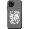 Bass Player Gifts Bass Guitar Players Ap Custodia per iPhone 11 Pro Max Bassisti che portano il boom divertente bassista
