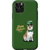 English Bulldog Puppy Lover PS Custodia per iPhone 11 Pro Buon giorno di San Patrizio Bulldog inglese giorno di San Patrizio