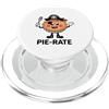 Punny Pastry Designs Divertente gioco di parole con torta pirata per amanti del cibo PopSockets PopGrip per MagSafe